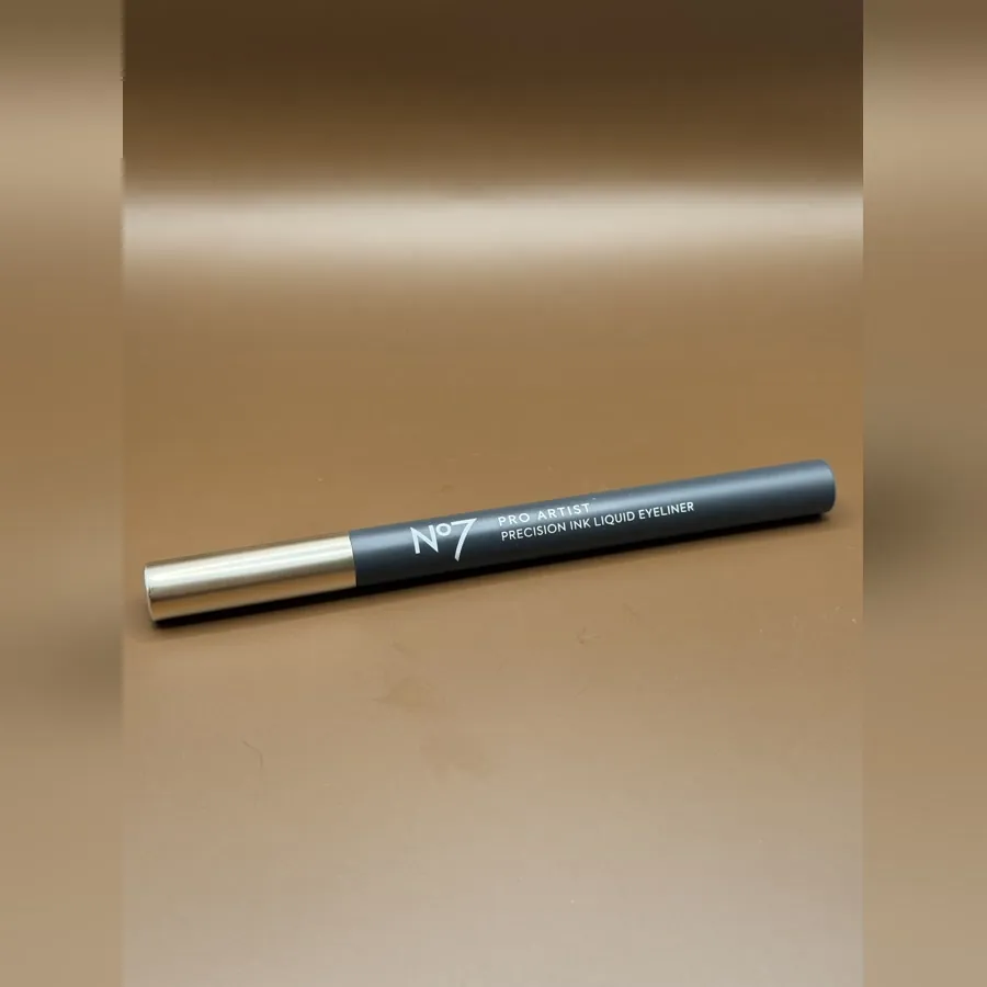 No7 Pro Artist Precision Ink Liquid Eyeliner pen with a grey barrel